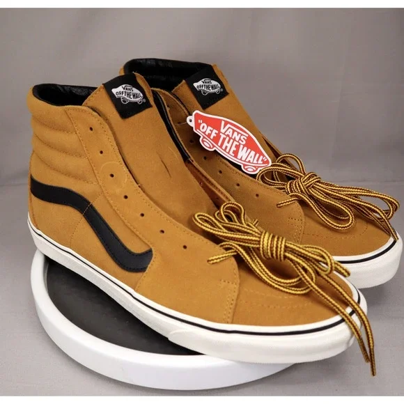 Vans Shoes Vans Sk8 Hi School Wheat Brown Suede Tan Skate